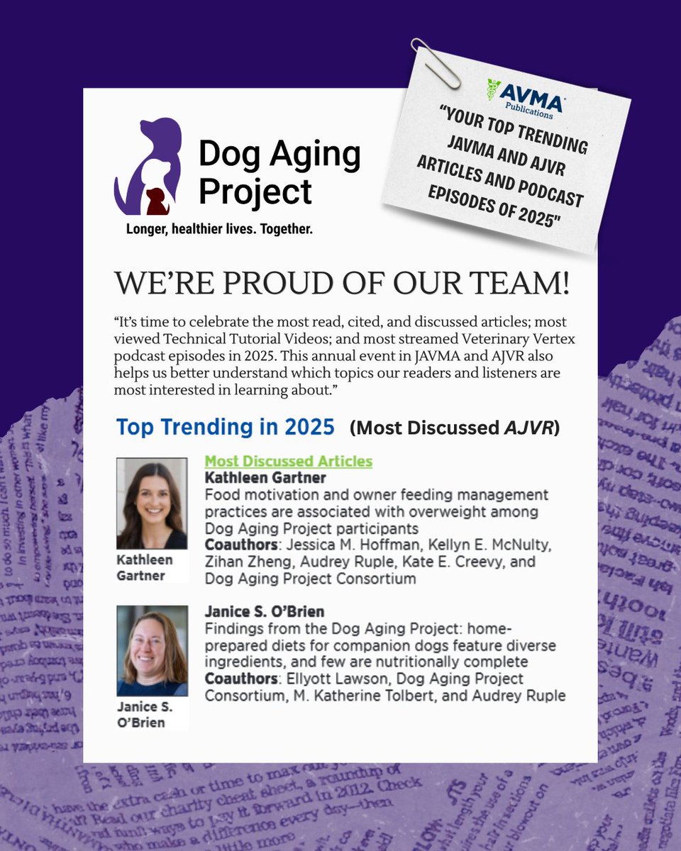 Dog Aging Project tweet media
