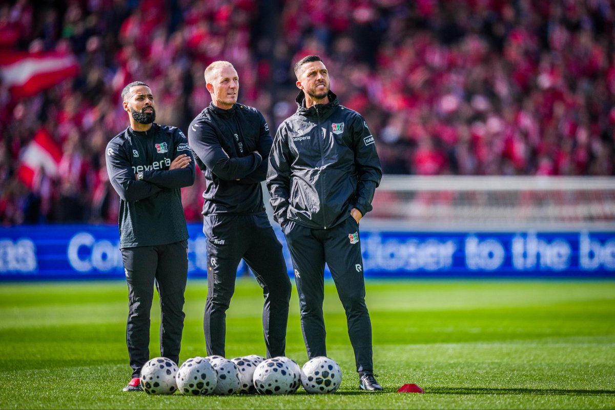 abss1506's tweet photo. To every player, every member of staff, every single fan who packed out the Goffertstadion week after week — Thank you ❤️💚🖤 @necnijmegen https://t.co/FFK8JEdB3Y