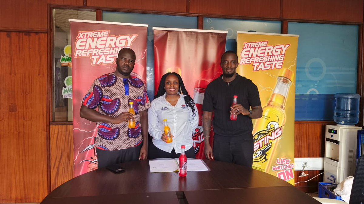 muhangimo's tweet photo. Today 19/5/2026, Sting Energy Drink a product of Crown Beverages- PepsiCo has renewed sponsorship contract of the Uganda Boxing 🥊 Champions League 2026 @StingEnergy @topboyproug @UBCL_Boxing @IBA_Boxing @BoxingUganda @RealWorldBoxing https://t.co/Qpr4w4jxMz