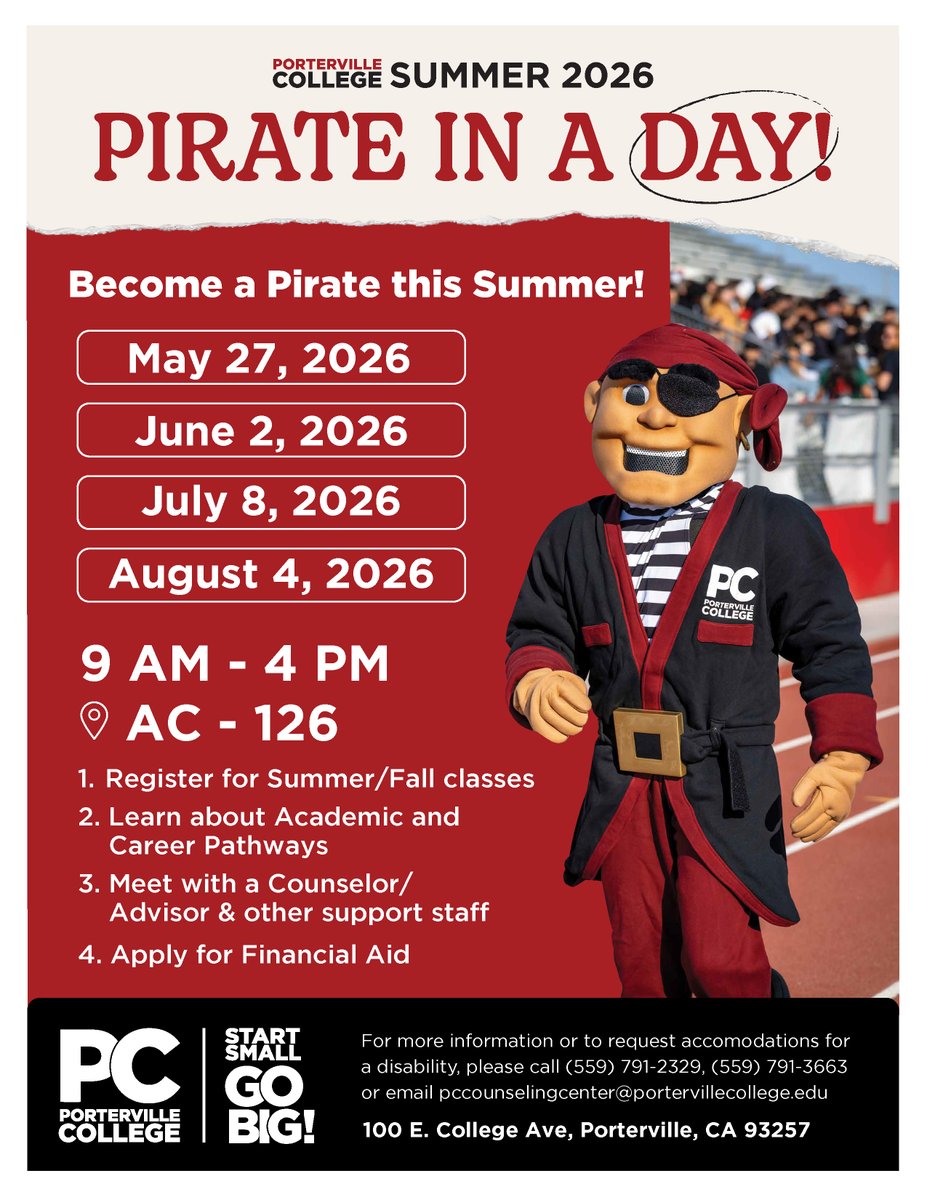 Porterville College tweet media