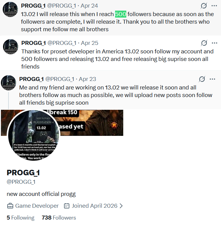 ChatterAnon's tweet photo. @PROGG_1 oh shut your scammer mouth up. You're not working on anything, too dumb to.  And if an exploit does come out you're just going to steal the credit like you stole gezine's post word for word. 

Did you not sell your ps4 for a gaming laptop. why not post that? cause you lying ass. https://t.co/oxq8XOs8Kw