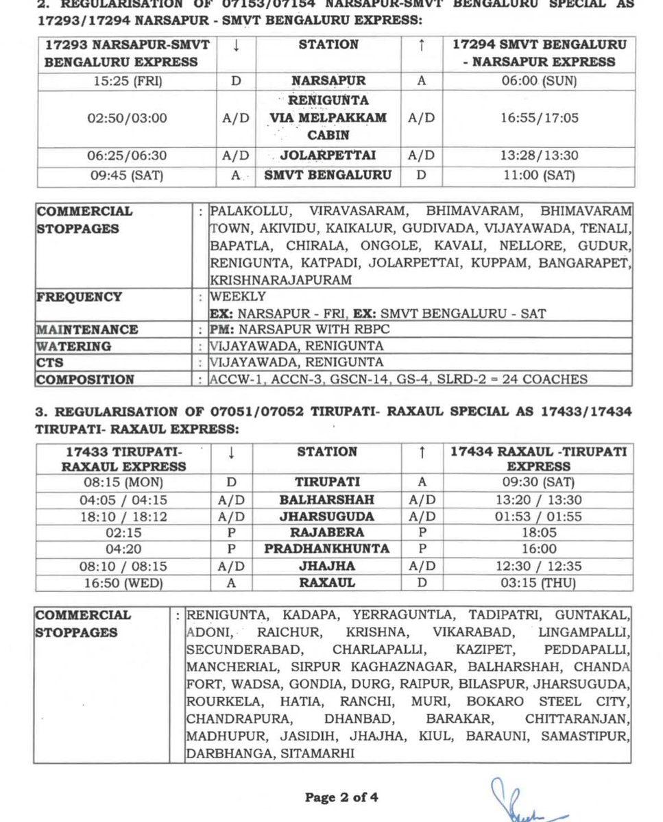 Andhra Railway Forum tweet media