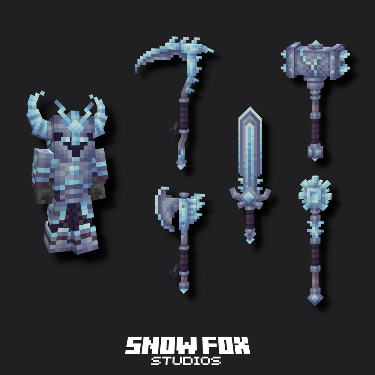 Woohard1's tweet photo. I’m proud to announce that my friends and I are opening a new studio!🥳
You can get a more detailed look at this pack on https://t.co/iPeMRI9fQo!
#Blockbench #lowpoly #weapons #Minecraft #pixelart #fantasy #RPG #Armor https://t.co/UXV5sssUkT