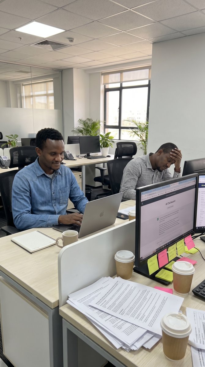 odsaitech's tweet photo. There is a person in your office right now spending 4 hours writing a report.
Researching. Drafting. Editing. Reformatting.
4hours.
Every single week.
Meanwhile next person to them finished the same report in 25 min and spent the remaining 3.35 minutes building the next thing. https://t.co/PlzNg9u4Bl