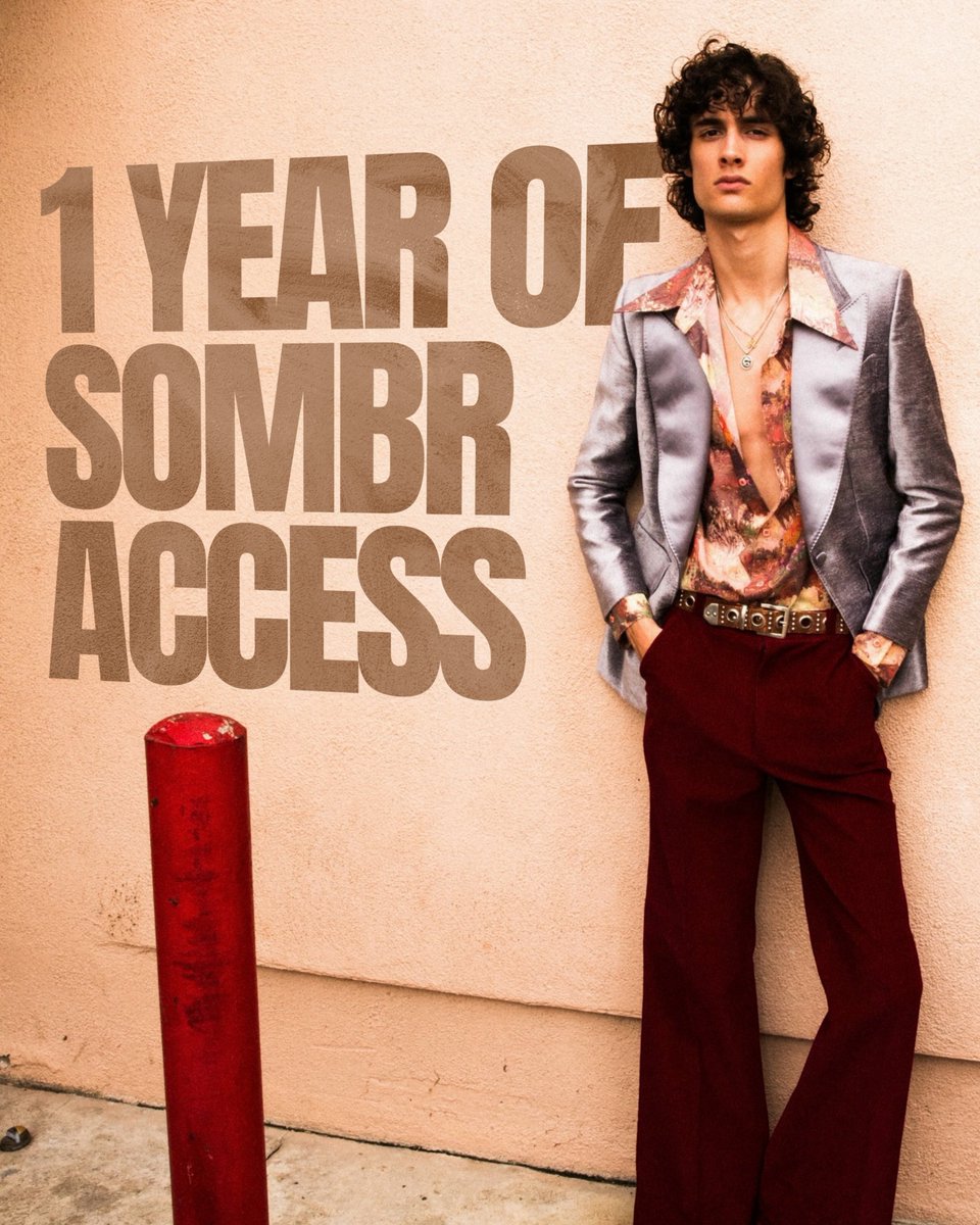 sombraccess's tweet photo. 1 year ago today I created sombraccess 🥹

I still remember the first time I discovered sombr. It was one night in December 2024 while I was studying for my finals, listening to random sad music on Spotify haha. That’s when I heard “savior” for the first time, and I literally had to stop studying just to find out whose voice it was and who wrote such personal and deep lyrics that I instantly connected with.

From that moment on, I discovered what at the time felt like my little secret, my favorite indie/alternative artist that almost nobody knew about 🥲

Then on May 19, 2025, I created this account after becoming completely obsessed with “back to friends” at the beginning of 2025 during a really vulnerable moment in my life… and I guess you know the rest of the story 🥹

Today I just want to thank @sombr for being there for me when nobody else was. His music and his deeply personal, raw, and emotional lyrics genuinely helped me get through some of the darkest and saddest moments of my life. Thank you for being there with me through all those late nights when I felt like I was falling apart, just crying to “I don’t know you anymore” and “savior” haha.
It’s been such a ride to watch you grow over the past year 🥹 

And lastly, thank you to all of you for this beautiful community we’ve built together. Thank you 🤍