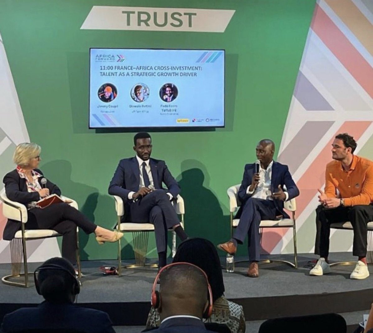JRFarmsGroup's tweet photo. On the side of the #AfricaForward Summit, our CEO @OlawaleJRFarms spoke about the experience of JR Farms investing and expanding its operations to France as part of Africa’s investment to France and typical model of functional France-Nigeria  partnership.

@FranceInNigeria https://t.co/raORuEKjBP