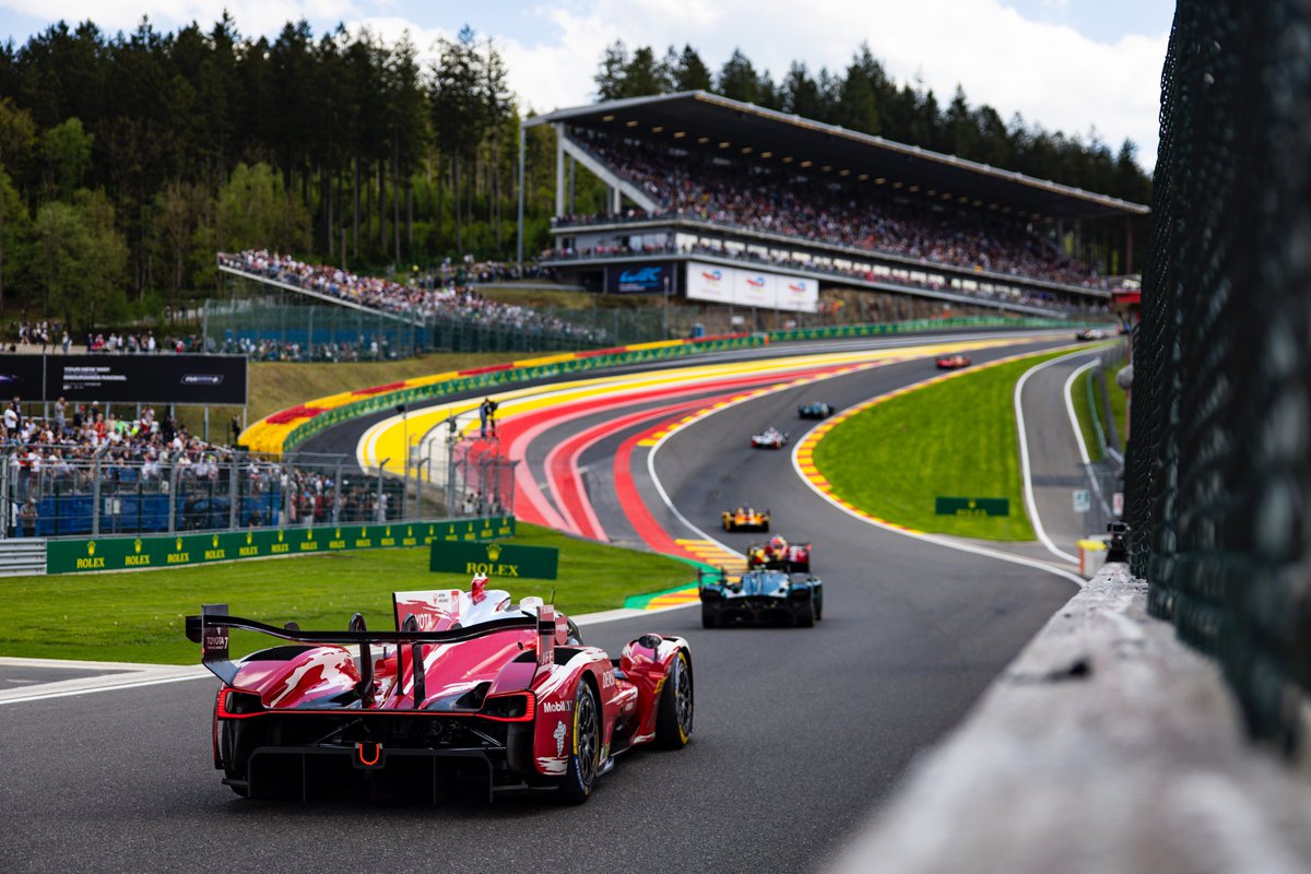 WECDATA's tweet photo. 6000000 - The #WEC surpassed 6 MILLION kilometres of racing at Spa 2026. Almost 3.3 million of these have been recorded at #LeMans24.

📸: FIAWEC/DPPI https://t.co/sI33YjUVrM