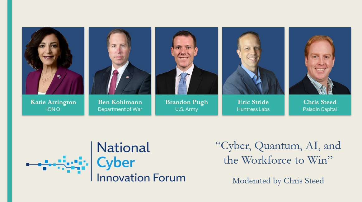 National Cyber Innovation Forum tweet media