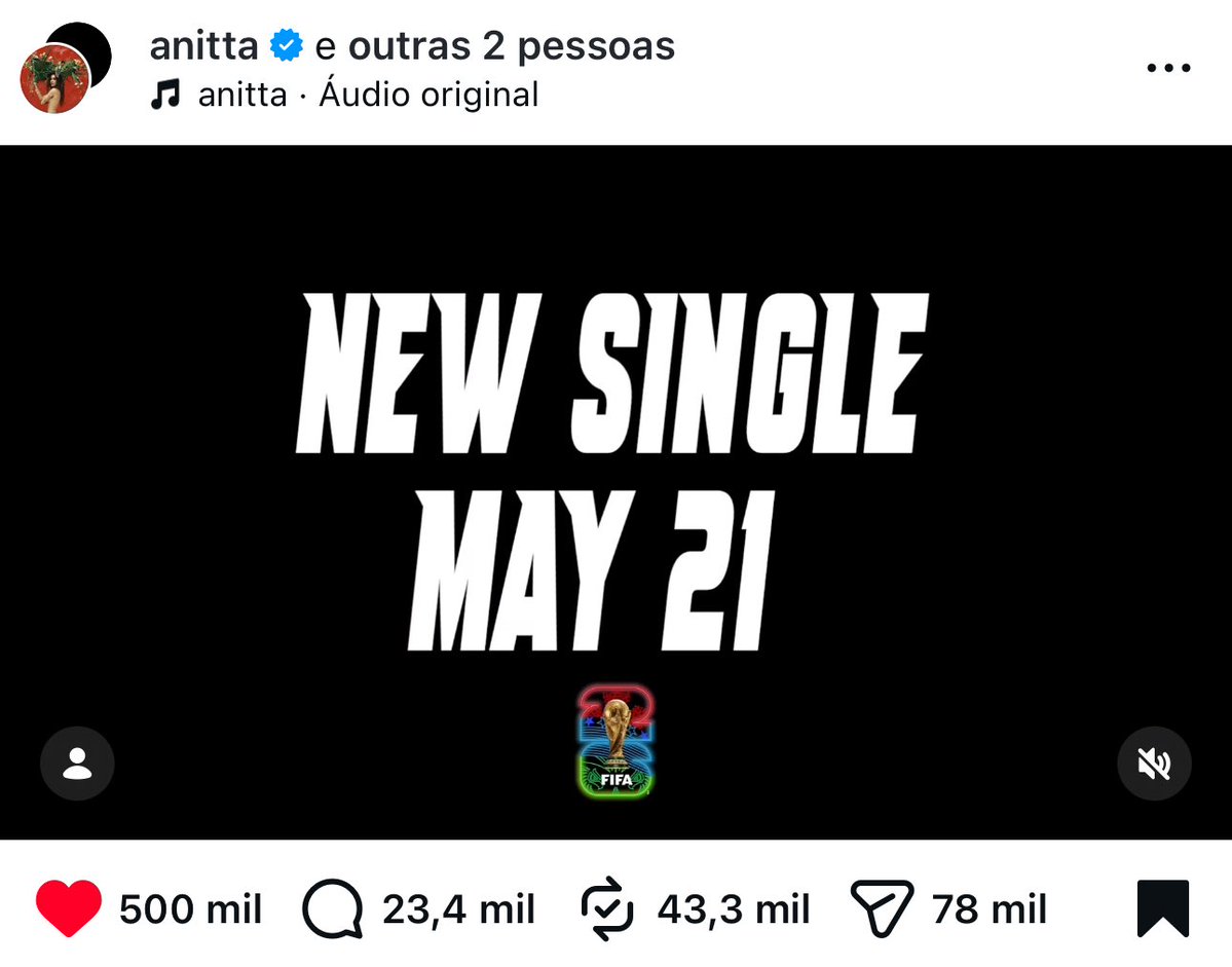 Acesso Anitta tweet media