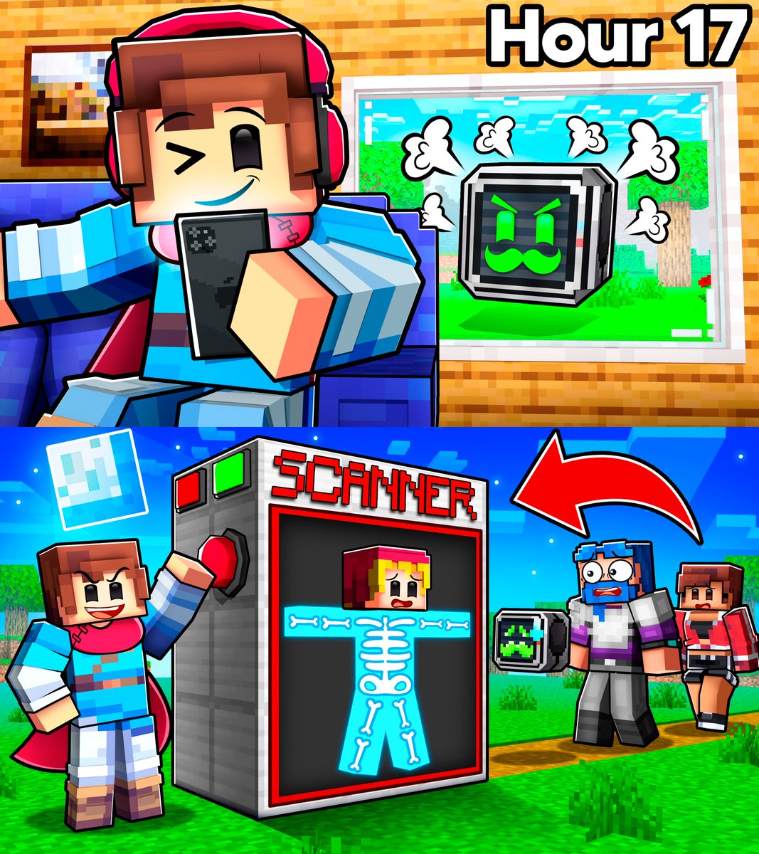 FleeshStudios's tweet photo. Minecraft Thumbnails 

A mix of 3D with cartoon elements
Commissions are open, slide in dm's📩 https://t.co/KX1ux5kXU4