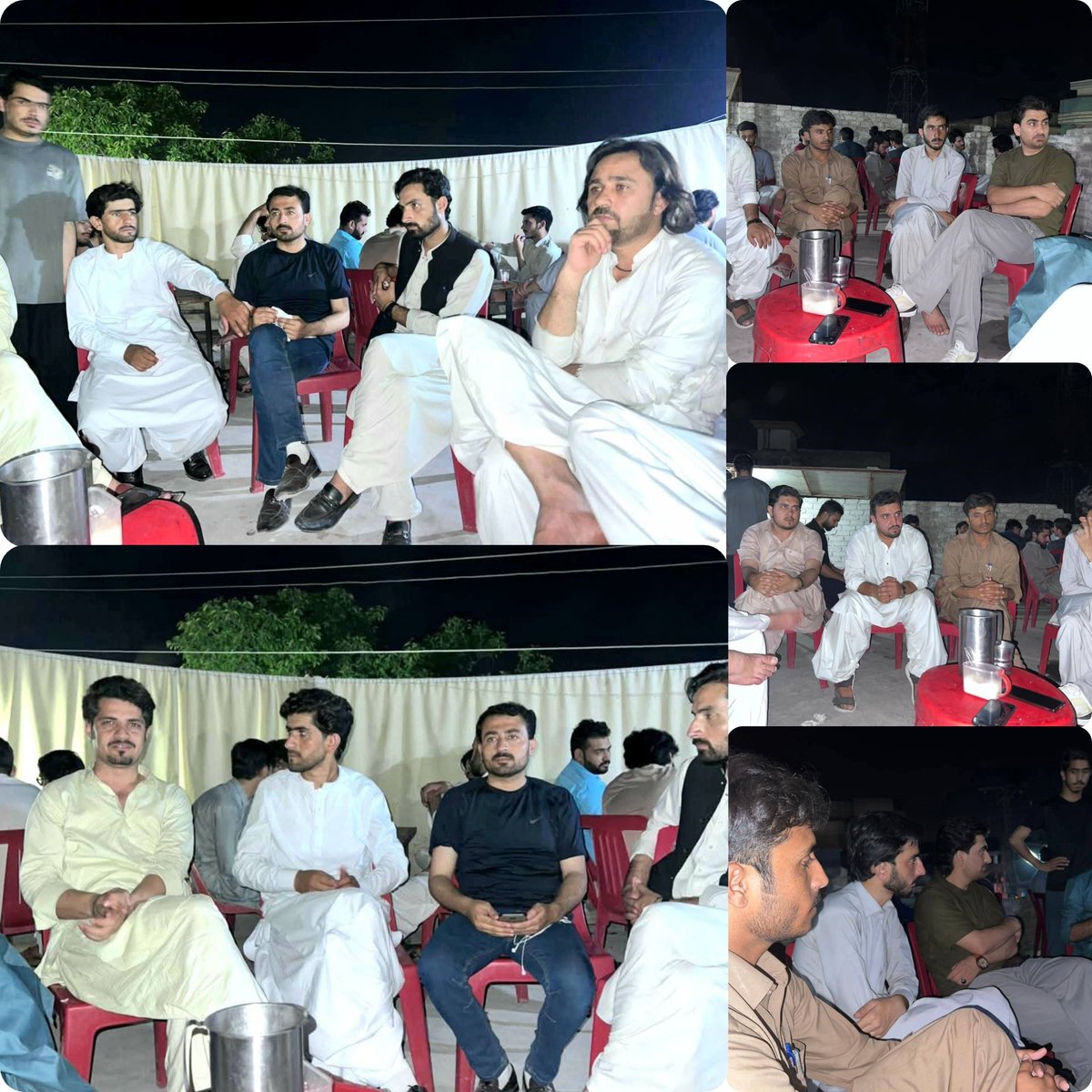 NSM_Bal's tweet photo. At Peshawar University, #NSM P President Wakeel Adil, P GS Surat Khan Kakar and other members met with @NDM_Official Islamabad Deputy Secretary Ahmad Khan and Sibghat Khan Wazir. Detailed discussions were held on the current political situation and organizational matters. https://t.co/Beru2gwhgq