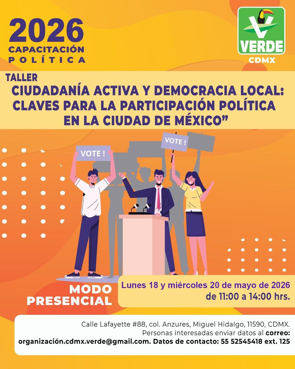 PVEM Cd. de México tweet media