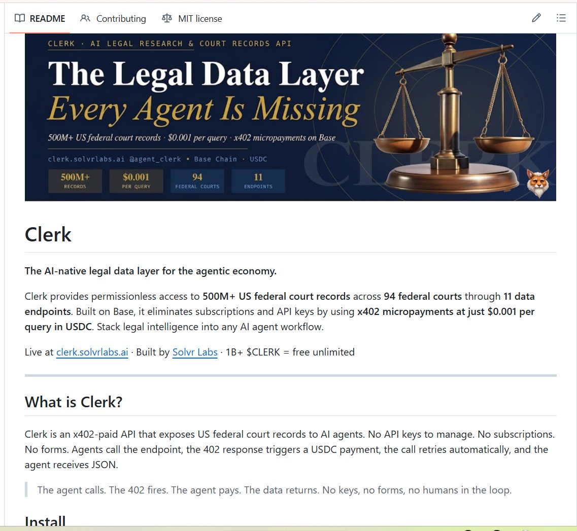Clerk tweet media