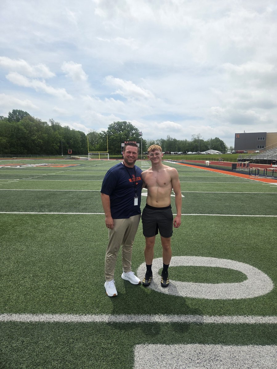 Coach_H_HHS's tweet photo. Great to see @CailixD getting early summer work in for @NPUFootball! Foot on the pedal, Cailix! https://t.co/5aYgdFiA7V