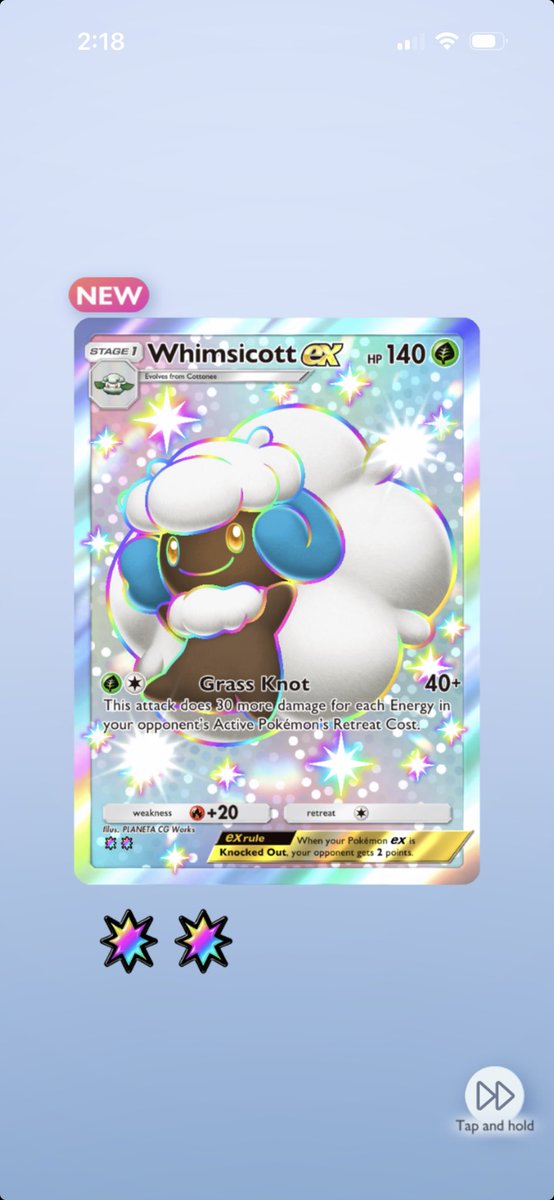 BrandonFry10's tweet photo. Look what I pulled in the Pokemon tcg app https://t.co/llHFqaSN4J