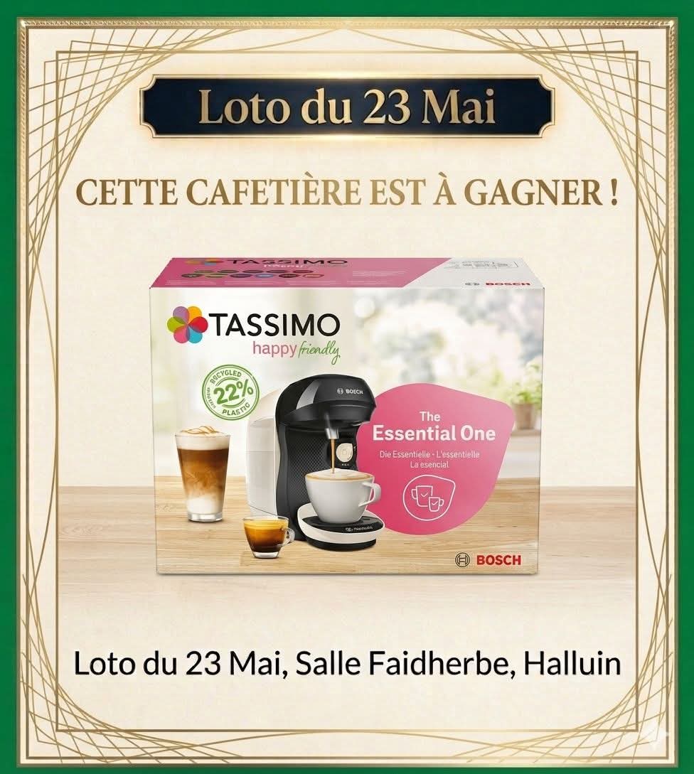 AgmAssociation's tweet photo. ☕ DU BON CAFÉ POUR BIEN COMMENCER LA JOURNÉE ! ☕

​Avis aux amateurs de pauses gourmandes, de bons espressos ou de chocolats chauds onctueux ! 😋

​Pour notre loto, nous avons pensé à votre confort au quotidien : cette superbe machine à café Tassimo Bosch est à gagner ! https://t.co/sqYOBsRorP