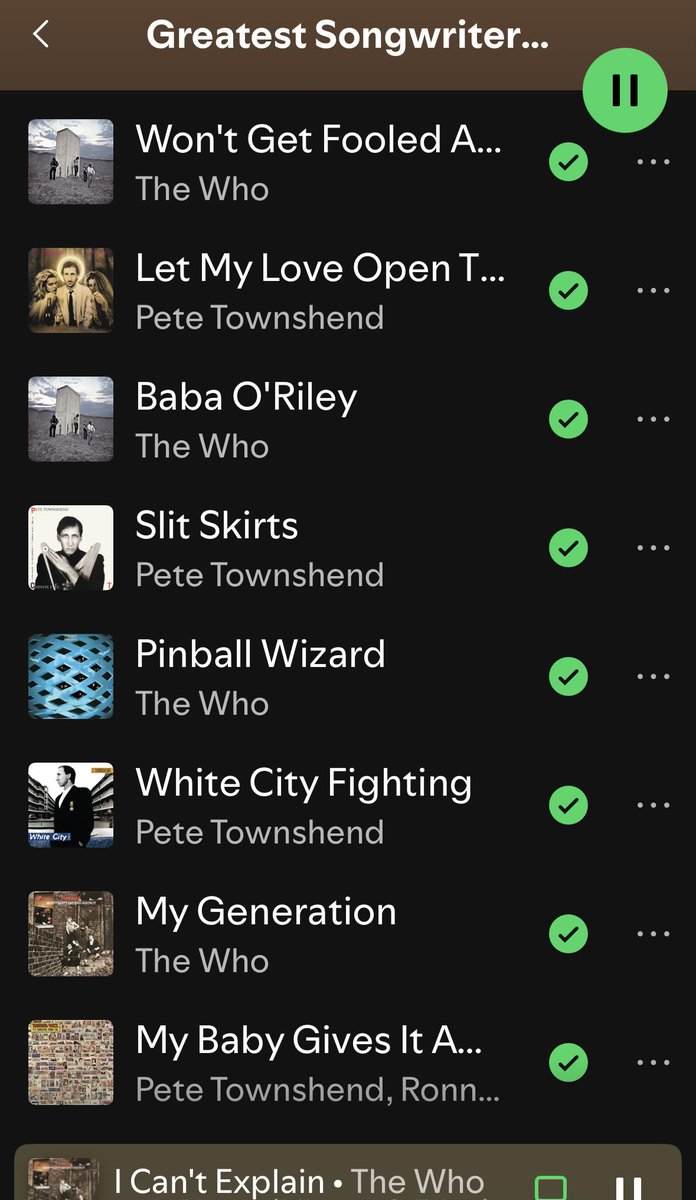 JCSI1's tweet photo. @UndercoverIndy Including his solo material this playlist has well over 200 songs written by Pete Townshend #TheWho #HappyBirthday #81YearsOld 
https://t.co/j8lDOfk9tW https://t.co/37RiSRPZcC