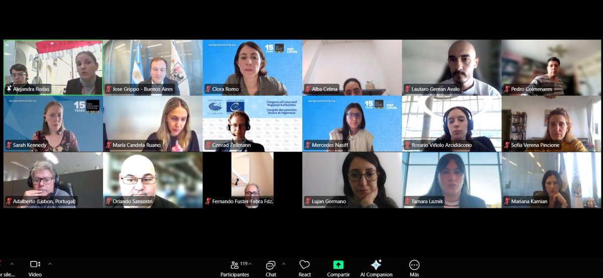 BAGobAbierto's tweet photo. Semana de Gobierno Abierto 2026🏛️

Nuestro primer evento fue el webinar “Gobierno Abierto en la era de la Inteligencia Artificial: ¿hacia dónde vamos?”, moderado por el Secretario Legal y Técnico de la Ciudad, @josemgrippo.

#OpenGovWeek #OpenGov #OGPLocal @opengovpart https://t.co/awFXHtRdjJ