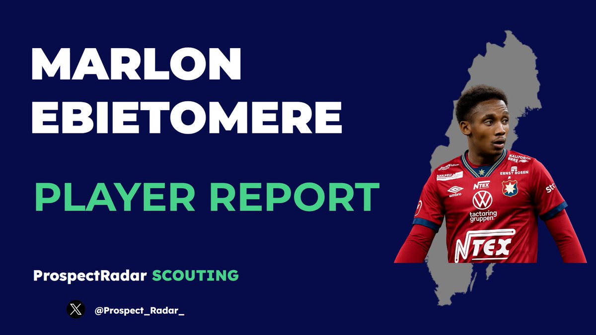Prospect_Radar_'s tweet photo. 🇸🇪🧵 Player report:

Marlon Ebietomere ┃Örgryte IS ┃Winger

16 year old skillful &amp; tricky left footed right winger with great physical tools! https://t.co/ypdWy2RCSt