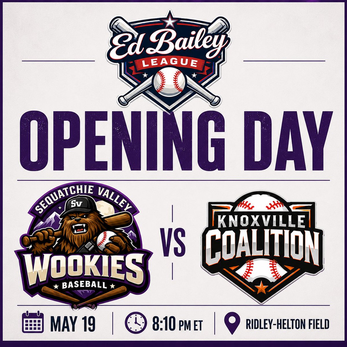 Wookie_Baseball's tweet photo. ⚾️ Happy Opening Day ⚾️ https://t.co/9uZYjFyJpi