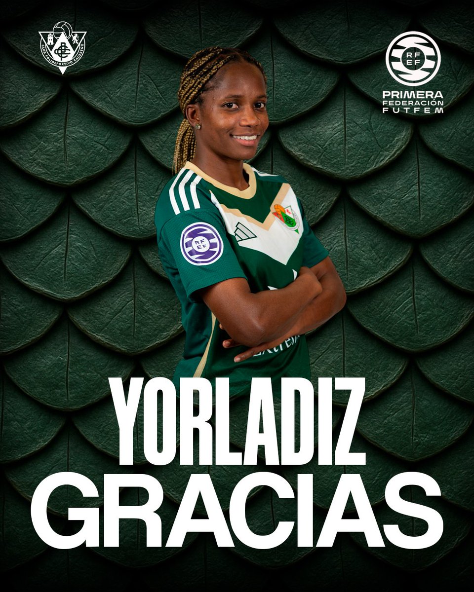 CacerenoFem's tweet photo. ❌ Yorladiz no formará parte de la plantilla de la próxima temporada.

🫂 Tras dos provechosas temporadas, ambas partes separan sus caminos. Desde aquí le deseamos toda la suerte en su futuro proyecto y agradecemos los servicios prestados.

#CacereñoFem https://t.co/9oAxTSeHtq