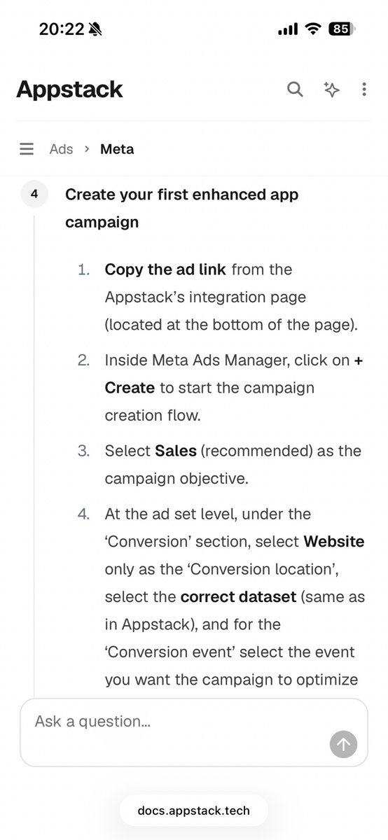 jonashendel's tweet photo. @pedrobuilds Yes its great, way better attribution too. You create a sales campaign instead of app promotion, so no “meta app” needed. I think there is a waitlist but if you dm @lucasmoscon__ he might bump you up (thats what i did) https://t.co/ntR603280V