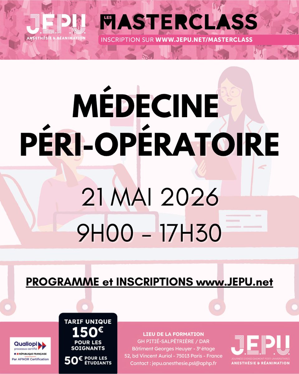 Les MASTERCLASS des J.E.P.U. tweet media