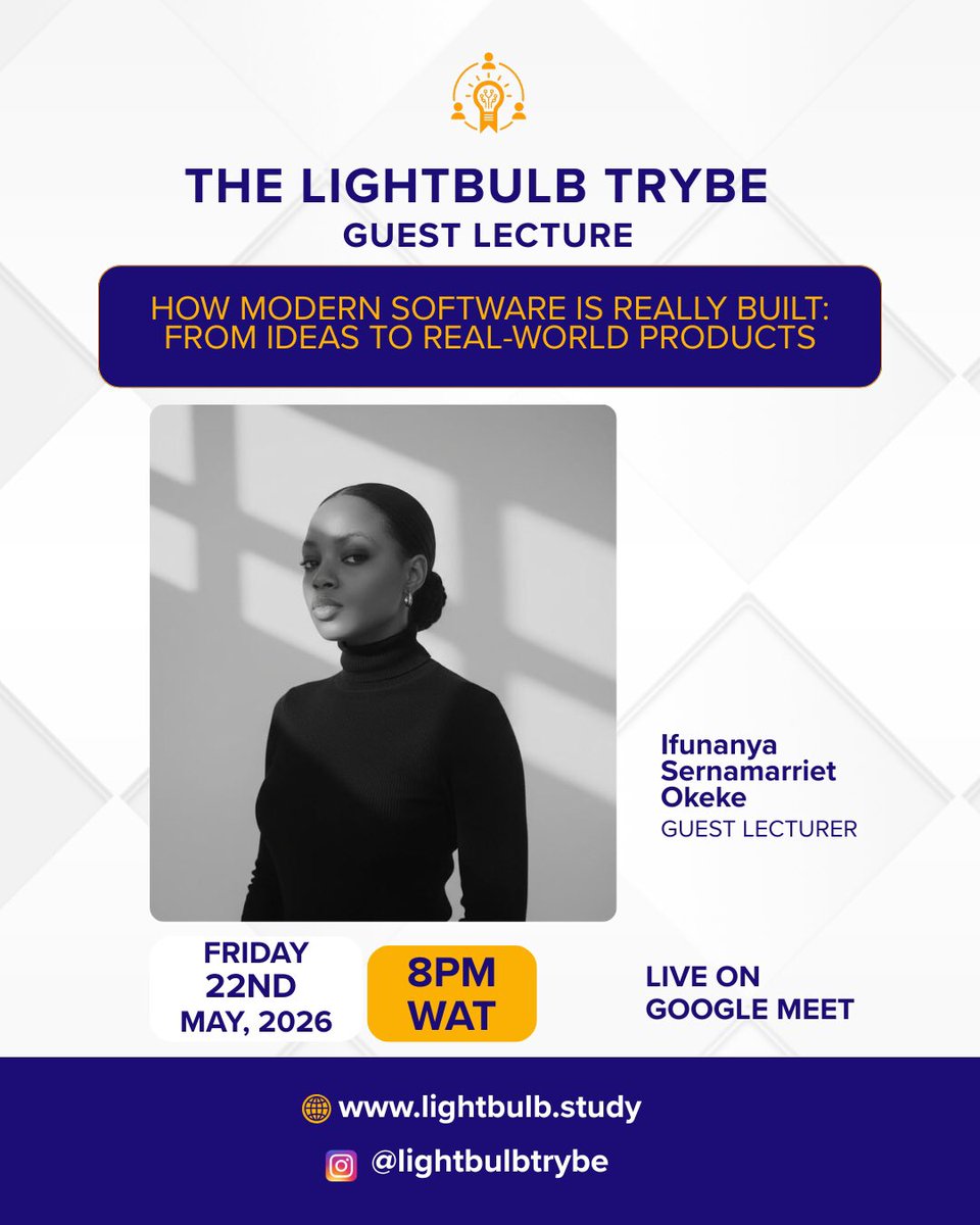 marrietify's tweet photo. Modern day softwares are more than just codes. This Friday, I’ll will be sharing my thoughts 

See you there!!! https://t.co/sWIBdUUB4k