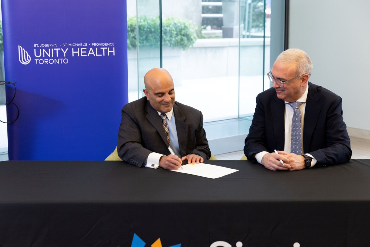 Unity Health Toronto tweet media