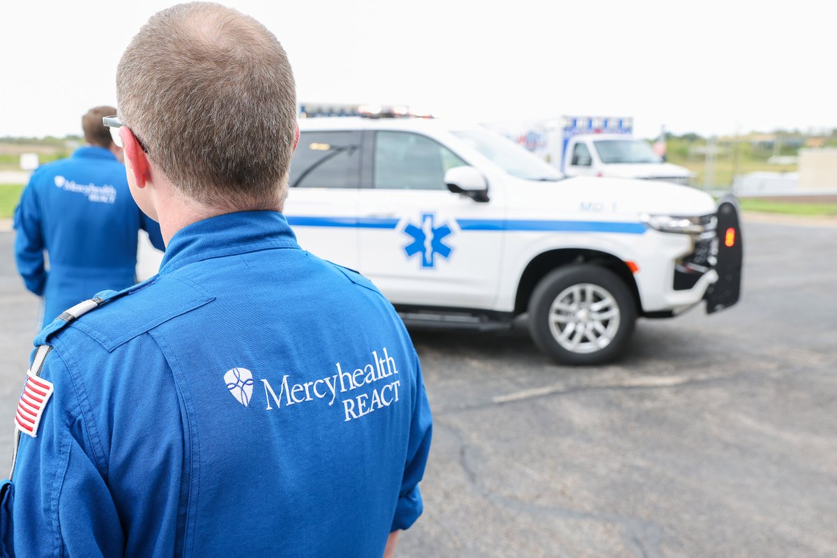 mercyhealth's tweet photo. Fast response. Advanced care. Lifesaving expertise. 🚑⚕️

This #EMSWeek2026, we’re proud to recognize MD-1 and the dedicated team members who bring critical care directly to the scene when patients need it most. From complex emergencies to high-acuity trauma situations, MD-1 plays a vital role in delivering rapid intervention, advanced medical support, and compassionate care across our communities.

Thank you to the incredible professionals behind MD-1 for your commitment, teamwork, and unwavering dedication to saving lives every day. 💙

#EMSWeek #MD1 #EmergencyMedicine #CriticalCare #FirstResponders #HealthcareHeroes #TraumaCare #CommunityCare
