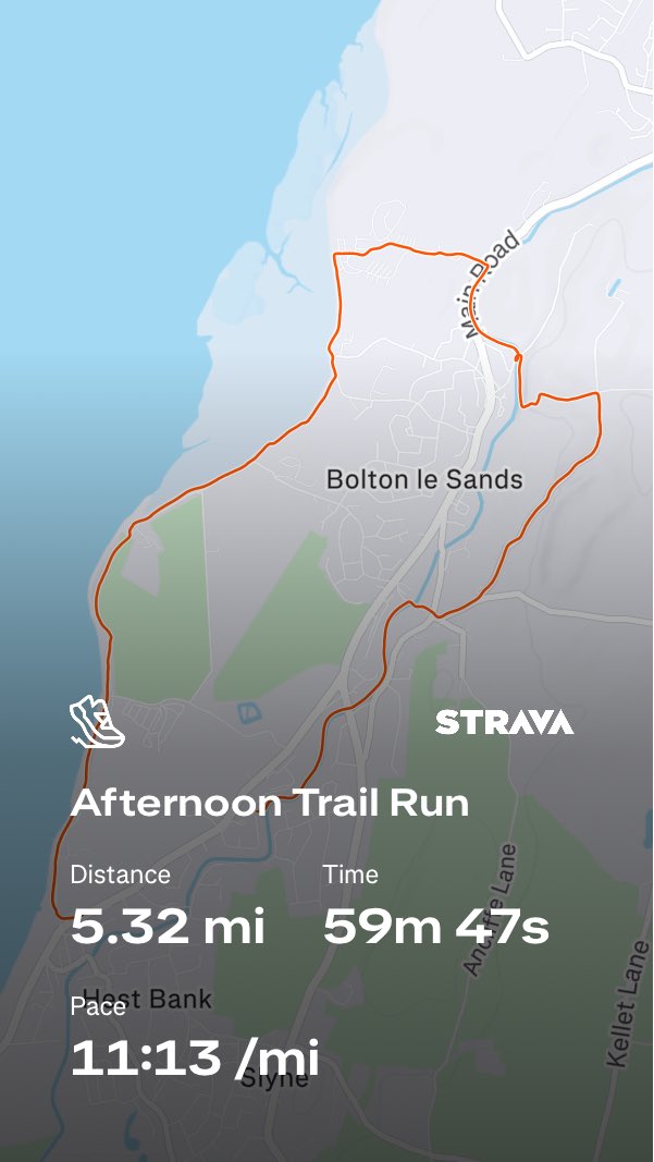 FillingmyFill's tweet photo. Check out my run on Strava.
https://t.co/TIwTOck4X9 https://t.co/rYHaVmvyfS