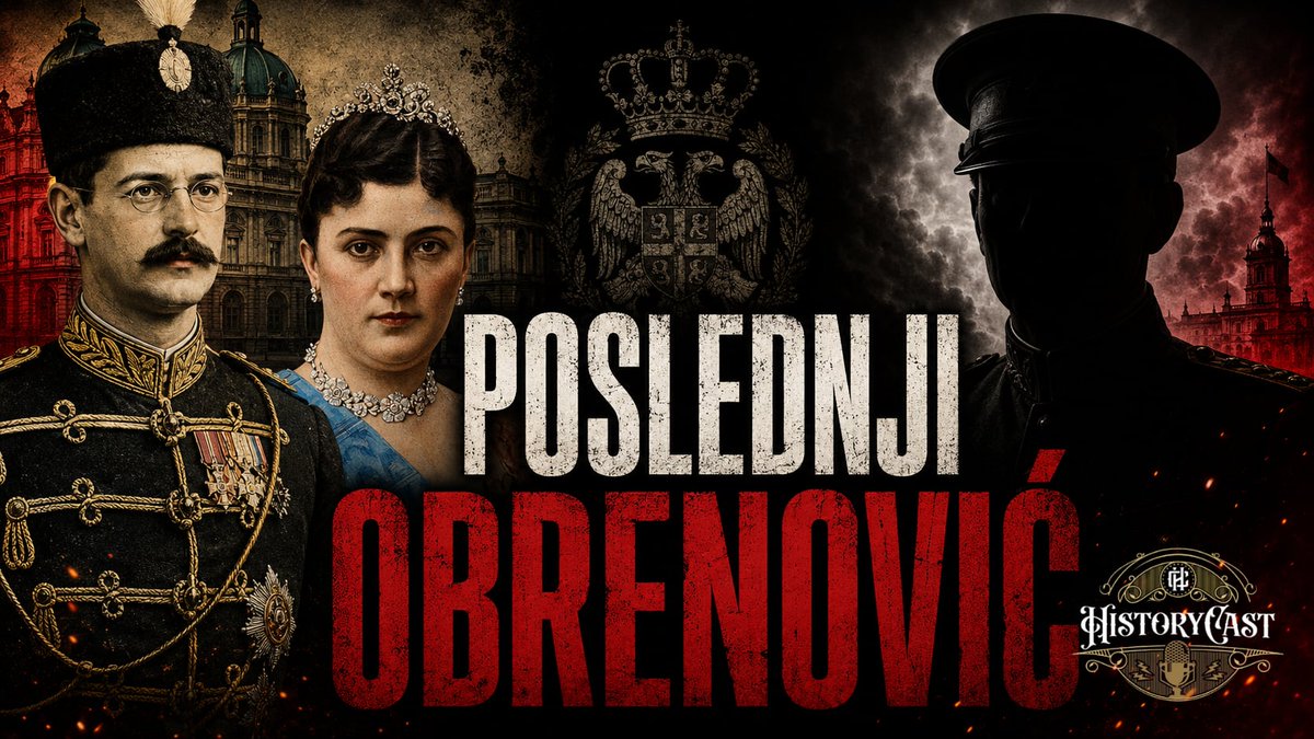 HistoryCast_rs's tweet photo. Večeras pričamo o kralju Aleksandru, kraljici Dragi, sukobu Karađorđevića i Obrenovića, atmosferi Beograda pred Majski prevrat i noći koja je promenila srpsku istoriju ➡️  https://t.co/MmyEZZB0HT https://t.co/725I4AGlsM