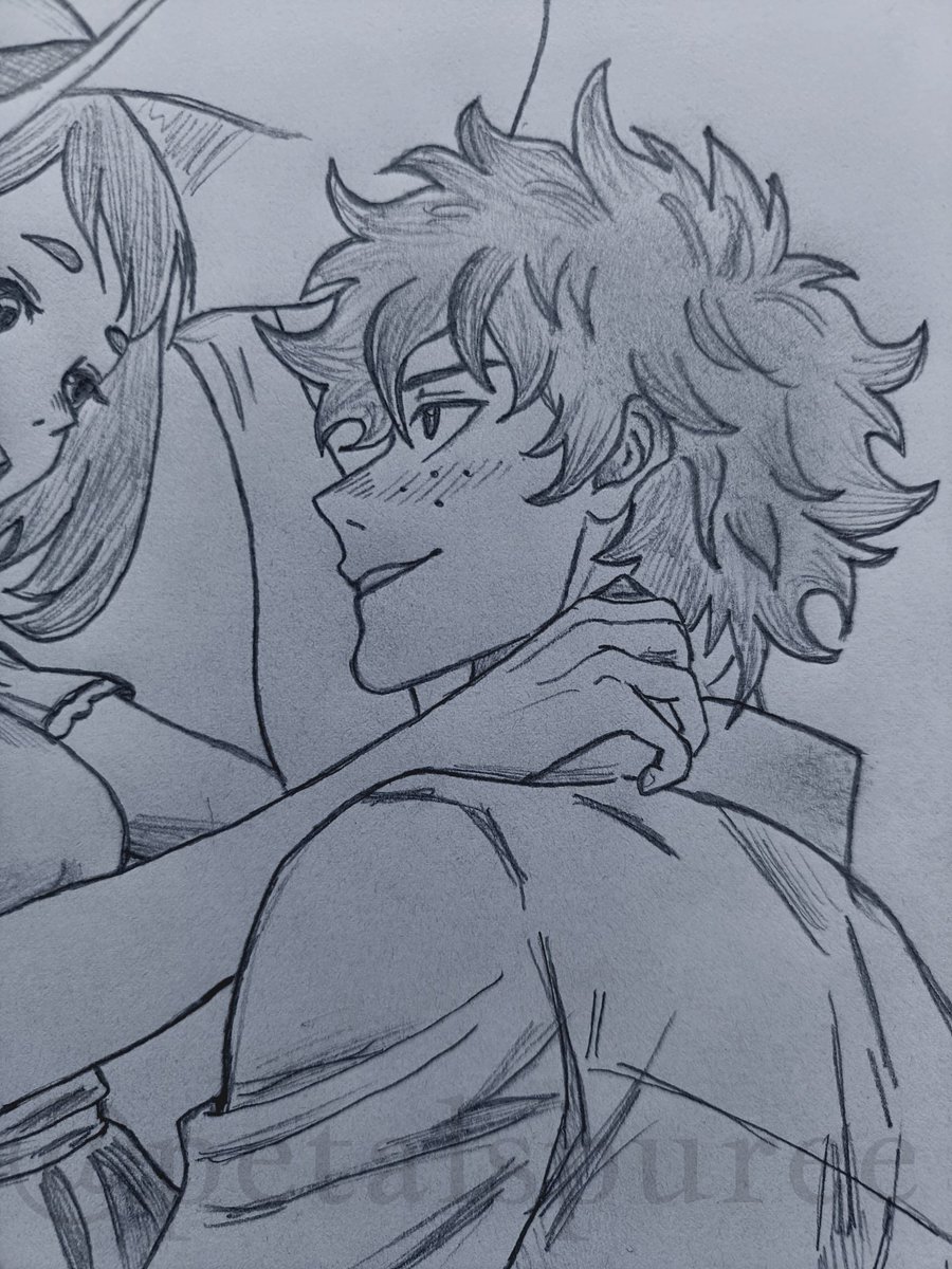 petalspuree's tweet photo. what if izuocha was from a shojo manga? 💚🩷

#izuocha #MHAfanart https://t.co/wxcQIA3N20