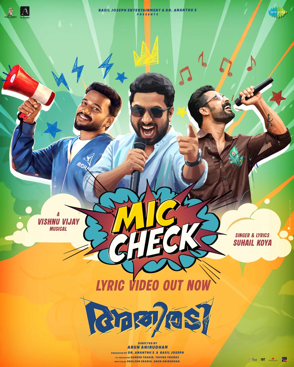 DrAnanthuS's tweet photo. Another banger from team #Athiradi

Mic Check lyrical video out now!

Check out on YouTube! https://t.co/Yq008AkVLR