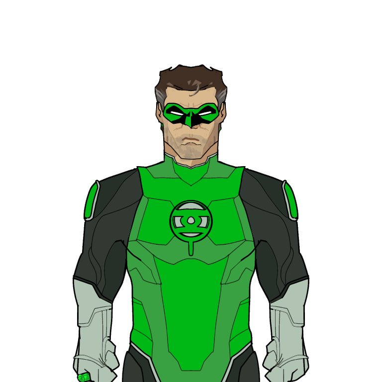 Denzarts_'s tweet photo. My take on an older Hal Jordan with John Stewart green #lanterns #DC #art https://t.co/q3lMfIefny