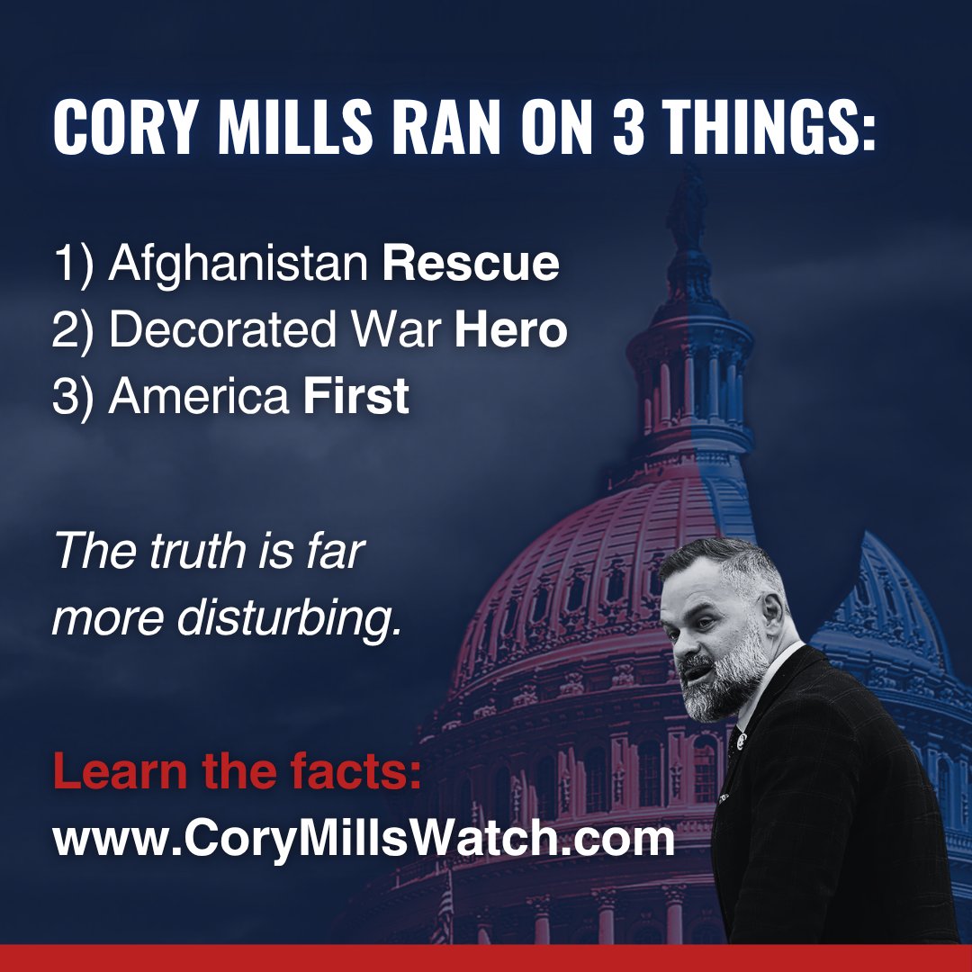 Cory Mills Watchdog Florida tweet media