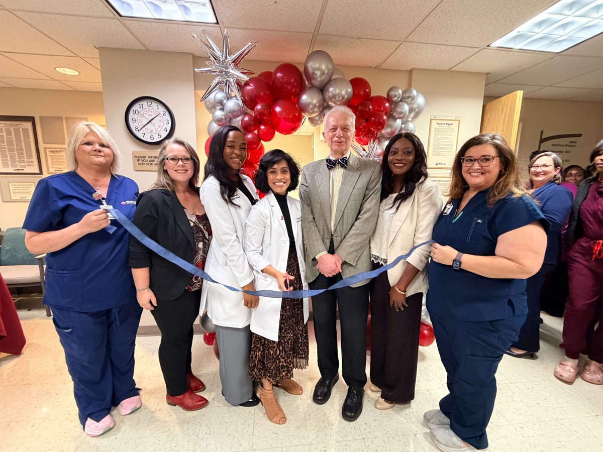 MethodistHlth's tweet photo. Recently, a ribbon cutting was held for the opening of Methodist Medical Group’s Infectious Disease Clinic. Home to Dr. Elmarie Alexander and Dr. Shirin Mazumder, the clinic is located at 1325 Eastmoreland Avenue, Suite 360, 901.516.8714. https://t.co/QyKtk2sstt