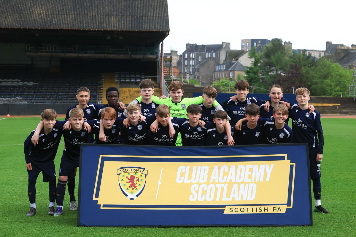 DundeeFC's tweet photo. The Young Dees 👊 https://t.co/3grsHbw2Se