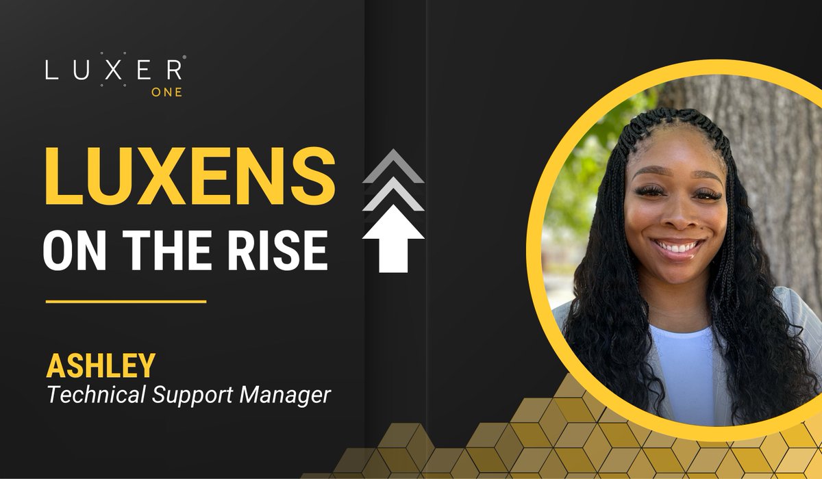 LuxerOne's tweet photo. 🌟 Employee Spotlight 🌟
Ashley - Technical Support Manager

Her motto at work is simple, "Be proactive, take ownership, and look for ways to solve problems or improve processes. "

Read Ashley's full highlight on our blog! https://t.co/UtWACZopIu https://t.co/YFV6AB7OgD