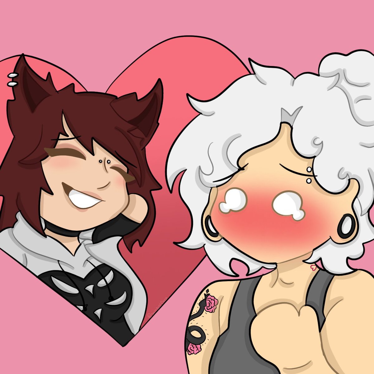 salslostface's tweet photo. My yumiship of Travis and my oc Danny 🥹 they are so cute I can't #aphtwt https://t.co/IUqodKYoQV