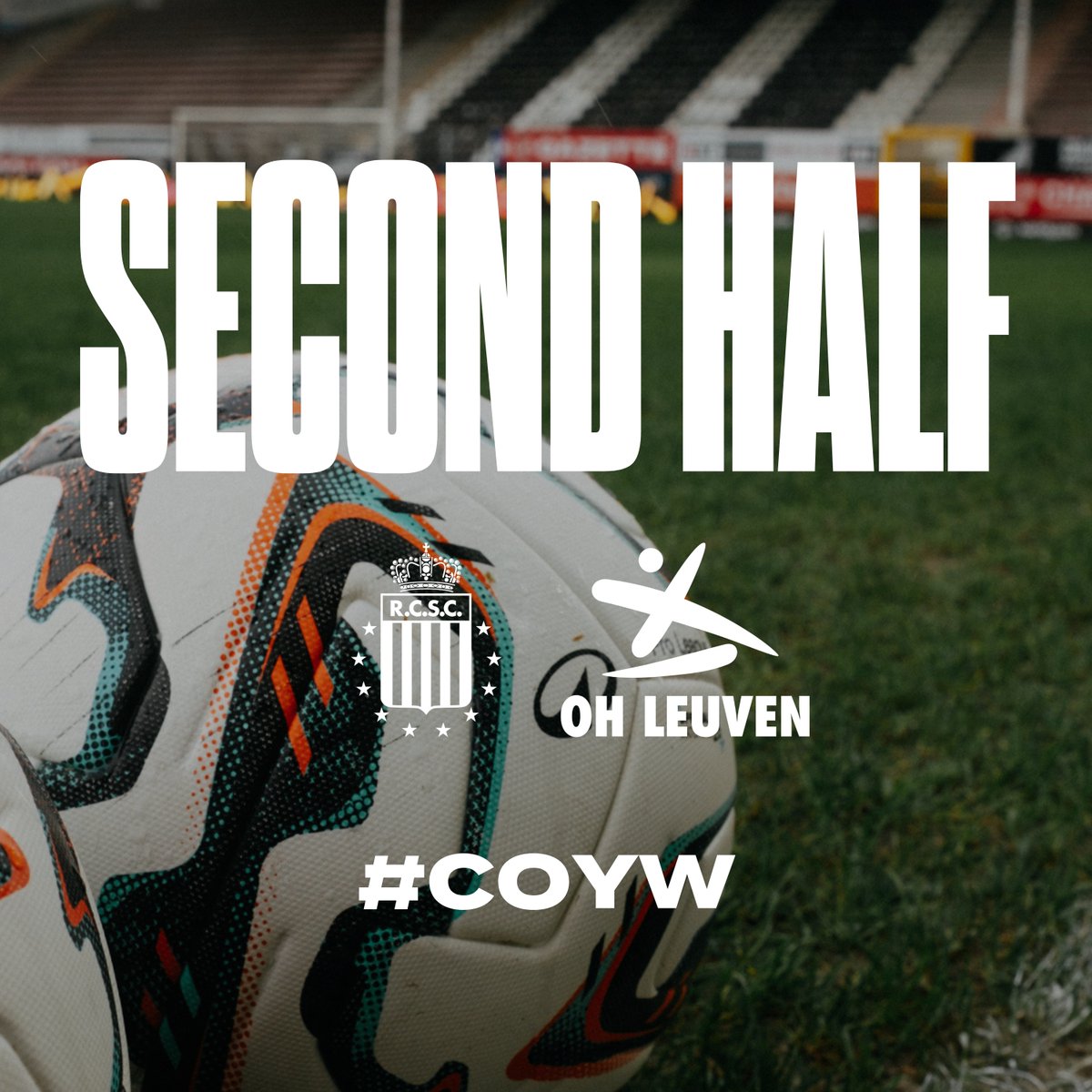 OHLeuven's tweet photo. Tweede helft is van start gegaan.

#ohleuven #CHAOHL https://t.co/rHGYcCUOxl