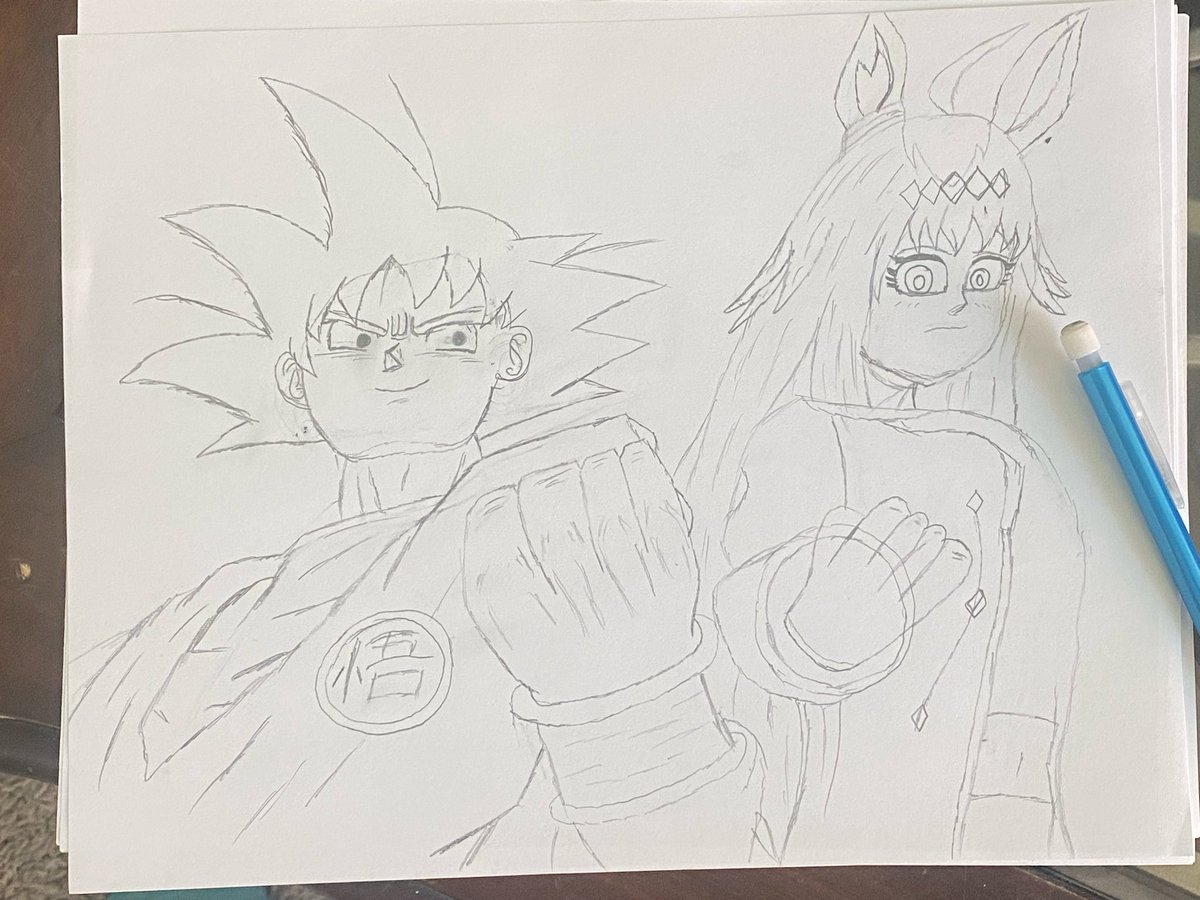 Post by Son Goku (孫悟空) 🐲💕 🤍🫖🍓🍀❄️🦴🐲🟠💕 on X: WIP! 🎨