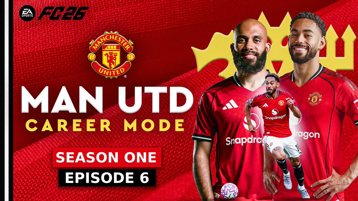 Matty89_'s tweet photo. New Video

Episode 6 of Manchester United career mode is LIVE

Fernandes is on FIRE today

Check It Out
⬇️⬇️⬇️⬇️

https://t.co/AuzxTczjkT

#eafc26 #eafc26careermode #eafc26mufc #eafc26manchesterunited #eafc26manutd https://t.co/7BFgoIO0g9