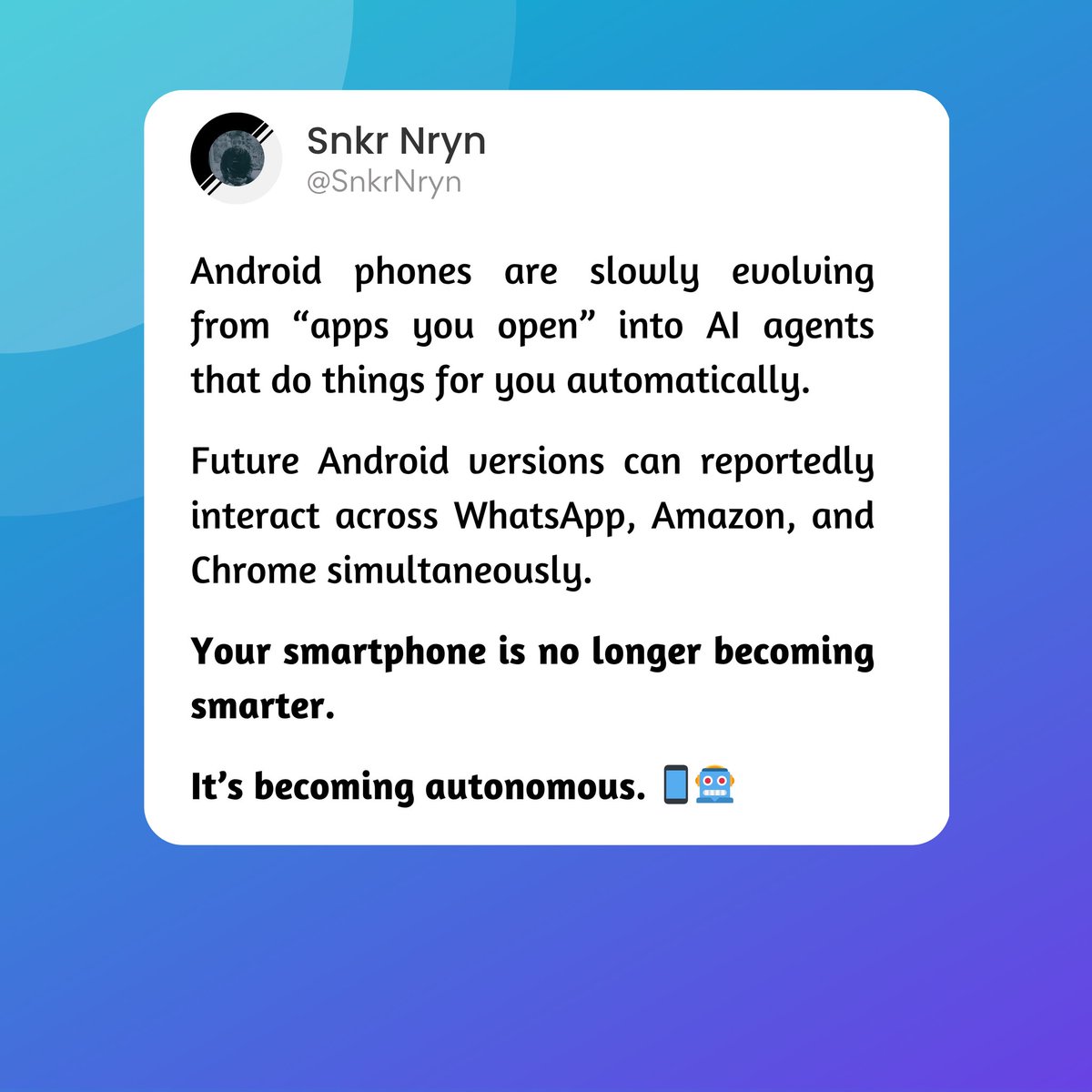iam_snkrnryn's tweet photo. #AndroidOS  #Android  #Smartphone https://t.co/2ZuXaqtrLN