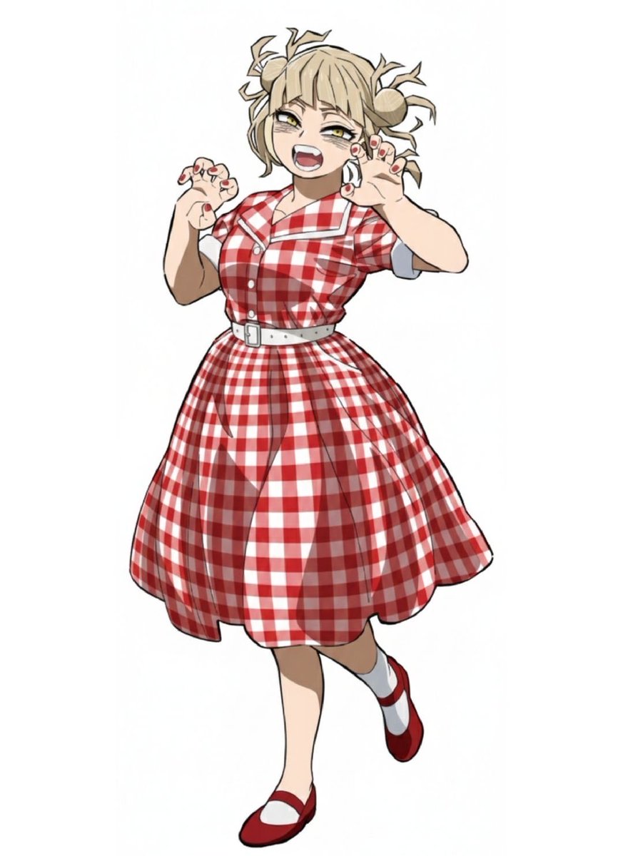 zukuupilled's tweet photo. I’m so obsessed with this himiko look.. her dress is so pretty and her pose is so cute😢😢😢😢 horikoshi lock your doors https://t.co/5PZkkB6neJ