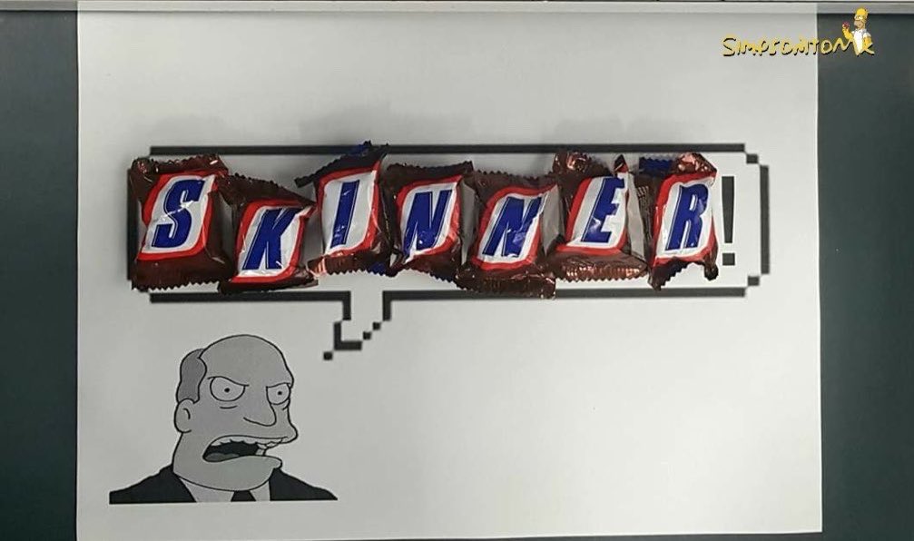 SoySimpsonito's tweet photo. Mmmm… chocolate… 🍫 https://t.co/G5Qk8yjOMq