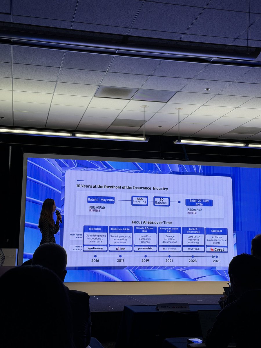 Chelsea5201's tweet photo. After seeing many corgi party in sf, now I found @UseCorgi in VC’s presentation about insurance tech. https://t.co/kOT93mdZ8F