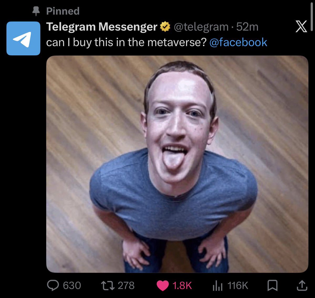 ZenithTON's tweet photo. Telegram Intern might have just started a war https://t.co/VjBAuMqmdX