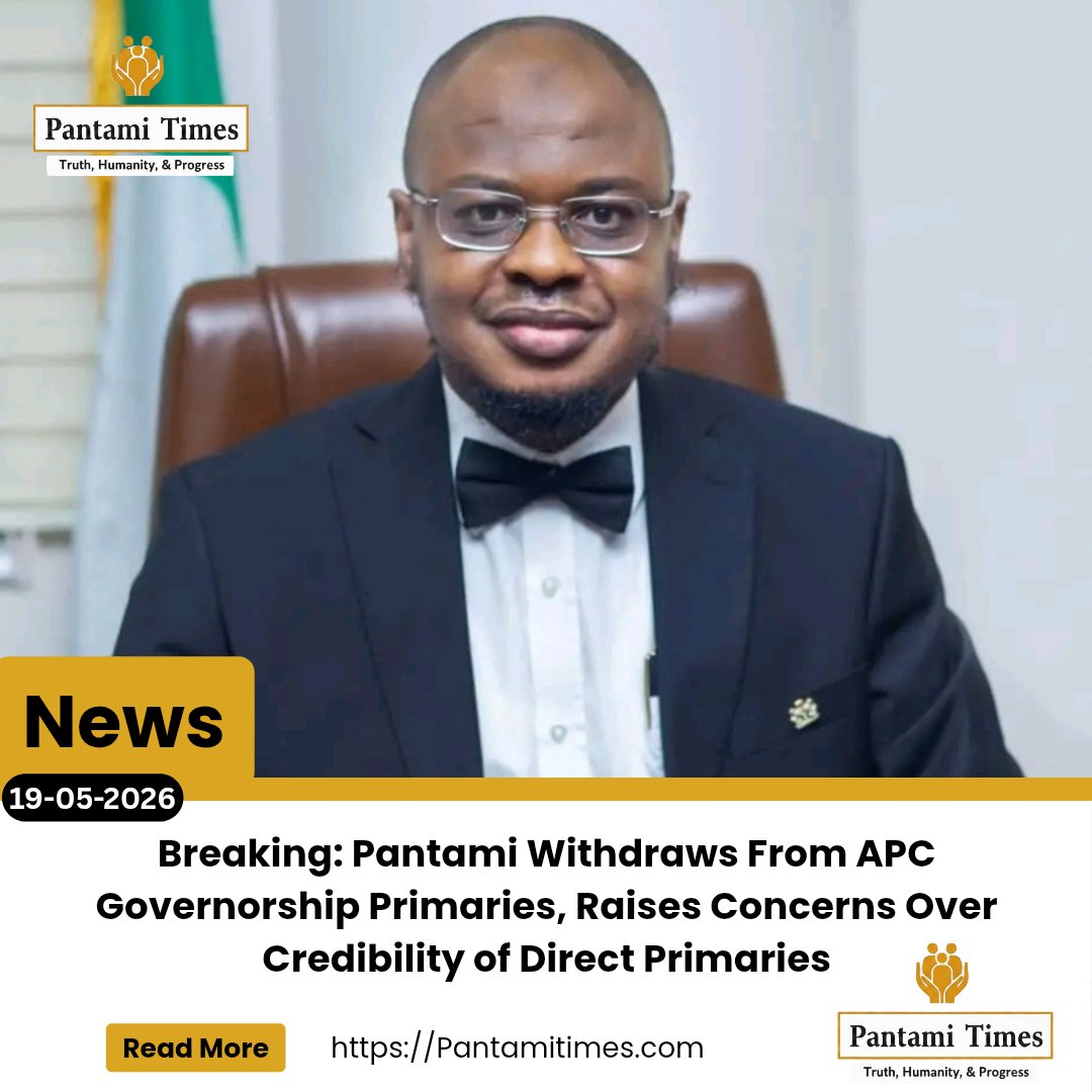 PantamiTimes's tweet photo. Professor Isa Ali Ibrahim Pantami has withdrawn from the governorship primary election of the All Progressives Congress in Gombe State, citing growing concerns over the credibility and transparency of the party’s direct primary process.

Read more: https://t.co/0BaAnWtDuk https://t.co/XLNmwvQeSn