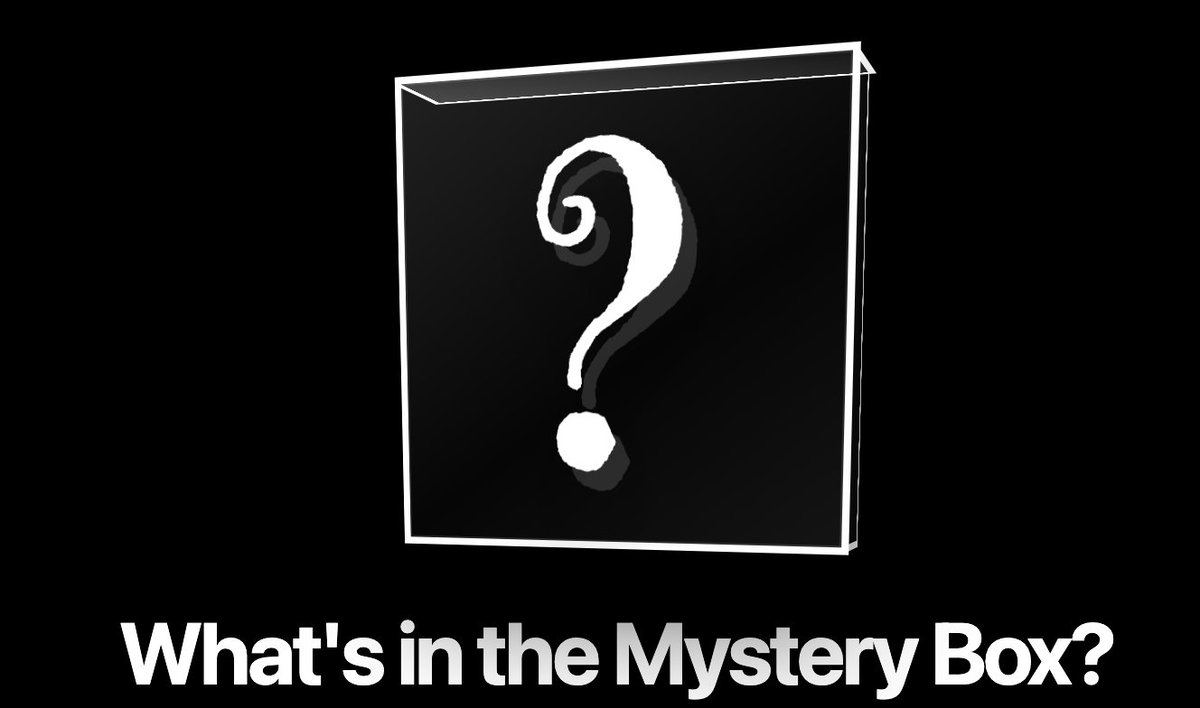 amitayt's tweet photo. Each week, one secret item is placed inside the box. A new hint is revealed every 100.8 (+-) minutes, and people around the world work together, debate, theorize, and guess what is inside. After one week, the box opens, the item is revealed, and a new mystery begins.

https://t.co/UnQ9AcPCMa
